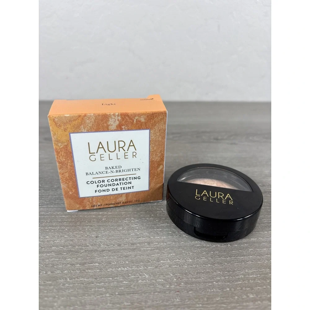 Laura Geller Baked Balance-N-Brighten Color Correcting Foundation Light 0.32oz